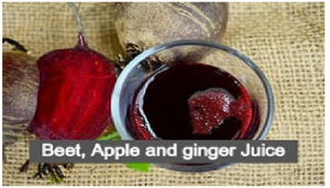 Beet, Apple and Ginger Juice