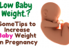 baby gain weight during pregnancy